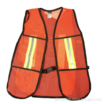 mesh reflective safety construction working vests